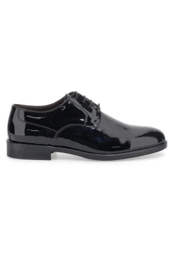 Scarpe stringate Nero in vernice Pittarello class 600