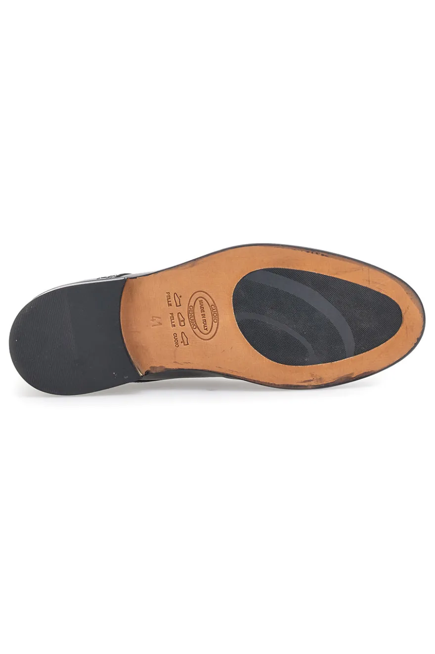 Scarpe Stringate Pittarello 7715 Nere Vera Pelle