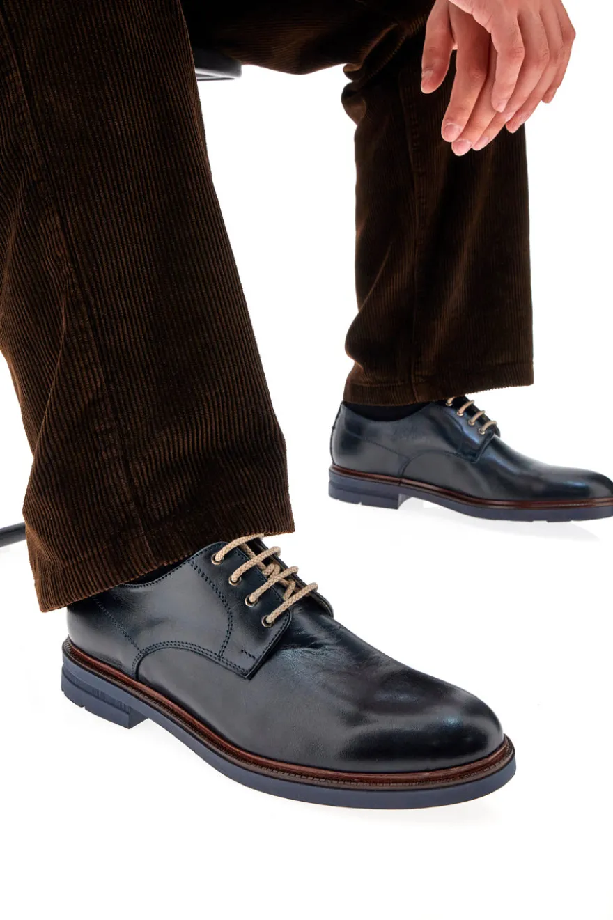 Scarpe Stringate Pittarello 8058 Blu