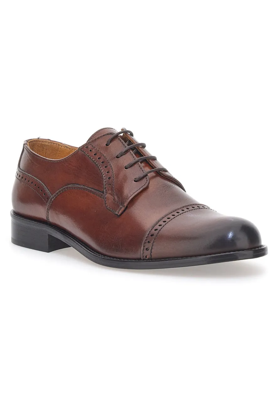 Scarpe Stringate Pittarello Plus 620 Marroni