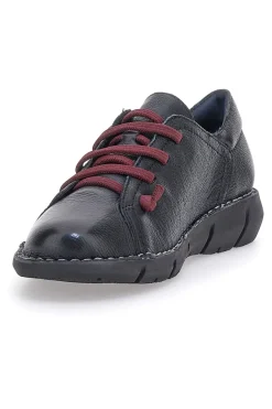 Scarpe Stringate Plocadi 11613 Nere Vera Pelle