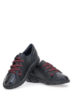 Scarpe Stringate Plocadi 11613 Nere Vera Pelle