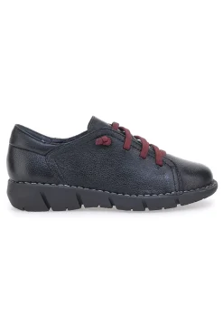 Scarpe Stringate Plocadi 11613 Nere Vera Pelle