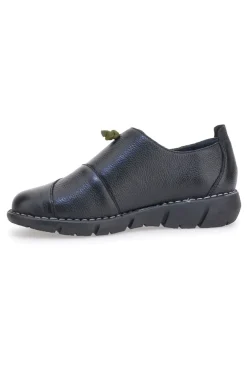 Scarpe Stringate Plocadi 17569 Nere Vera Pelle