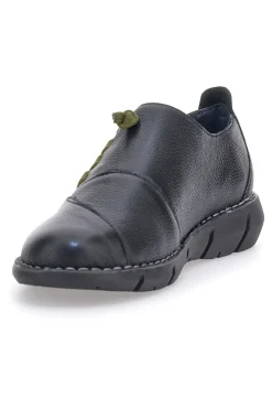 Scarpe Stringate Plocadi 17569 Nere Vera Pelle