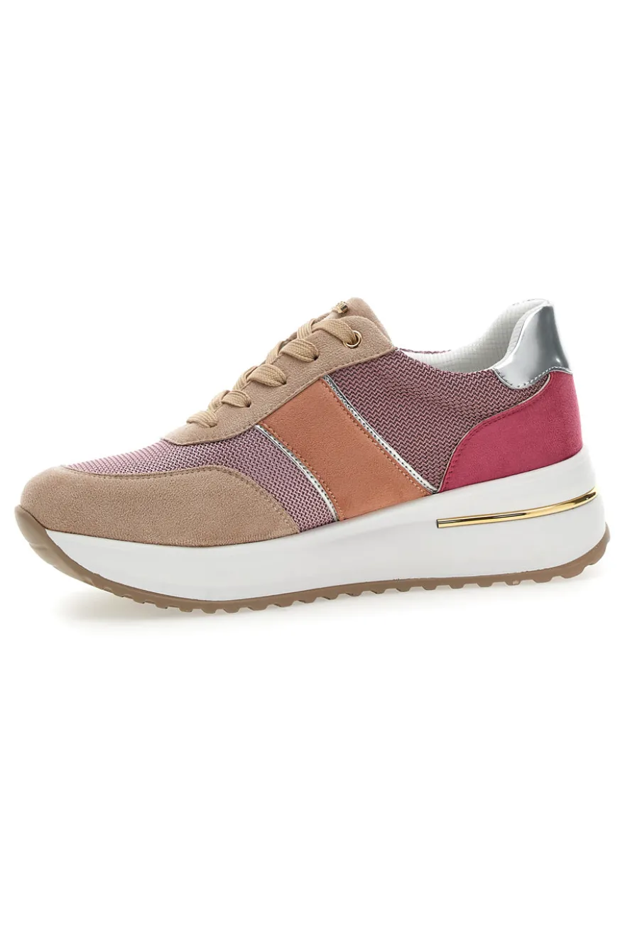 Scarpe Stringate Rosa e Cipria INBLU 423 IN