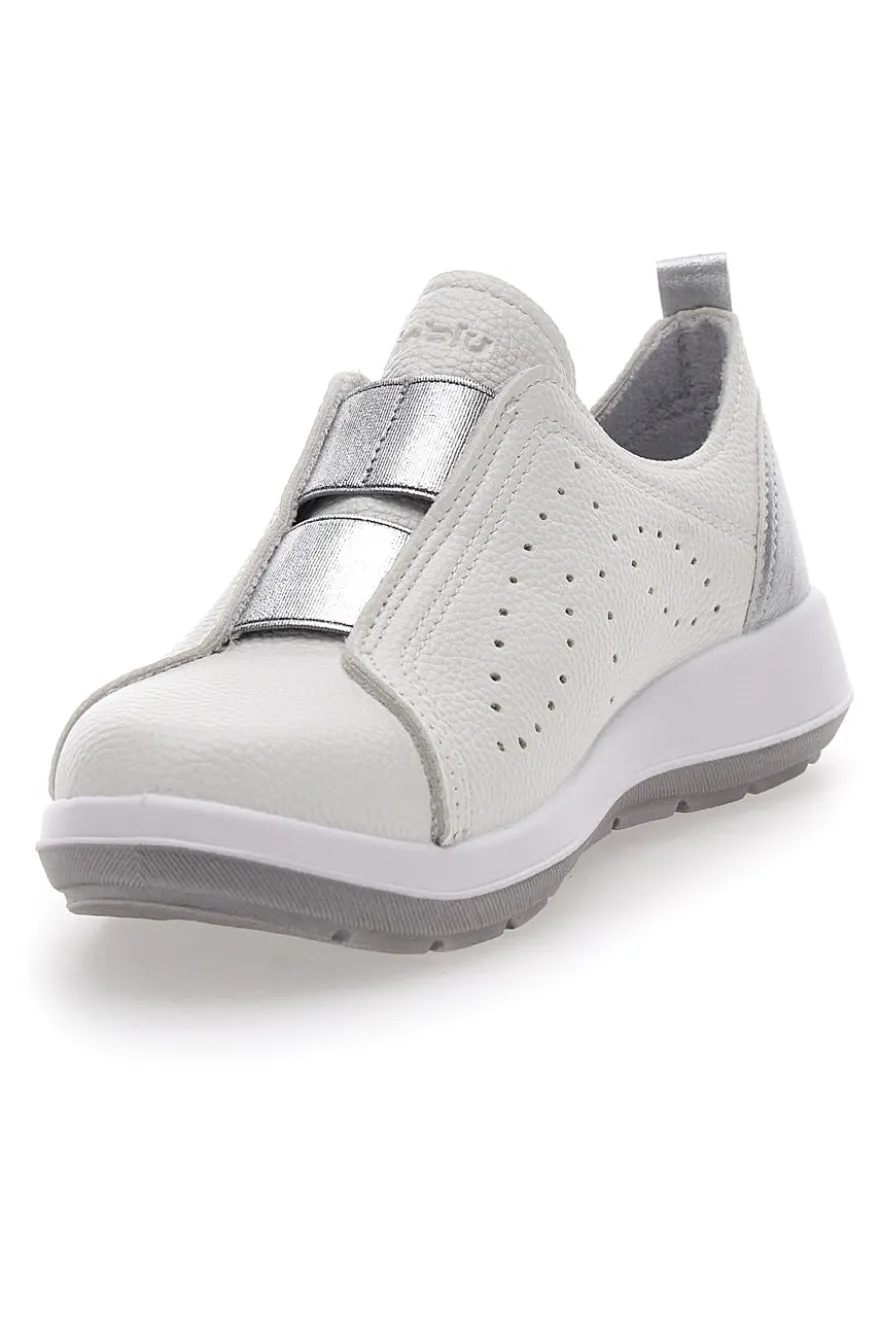 Scarpe Stringate Senza Lacci Bianche Inblu 53 WG