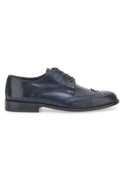 Scarpe stringate Stile Inglese Pittarello 7710 Blu in pelle