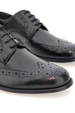 Scarpe stringate Stile Inglese Pittarello 7710 Blu in pelle