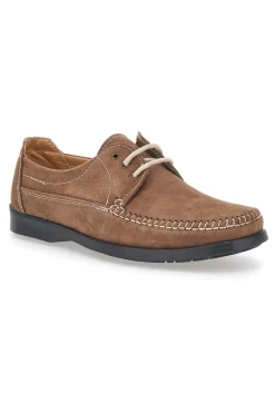 Scarpe Stringate Tortora Made In Italy In Vera Pelle Sevenoaks 199