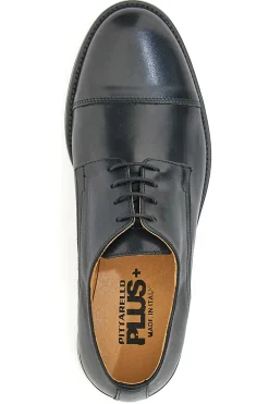 Scarpe Stringate Vera Pelle Nera Pittarello Plus 613