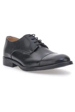 Scarpe Stringate Vera Pelle Nere Pittarello 5051