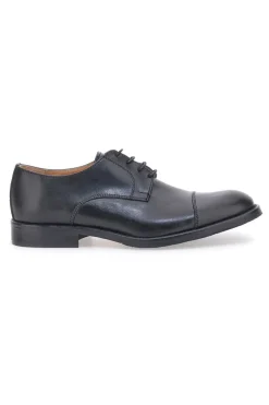 Scarpe Stringate Vera Pelle Nere Pittarello 5051