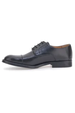 Scarpe Stringate Vera Pelle Nere Pittarello 5051