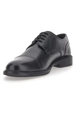 Scarpe Stringate Vera Pelle Nere Max Dillan 19033
