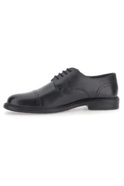 Scarpe Stringate Vera Pelle Nere Max Dillan 19033