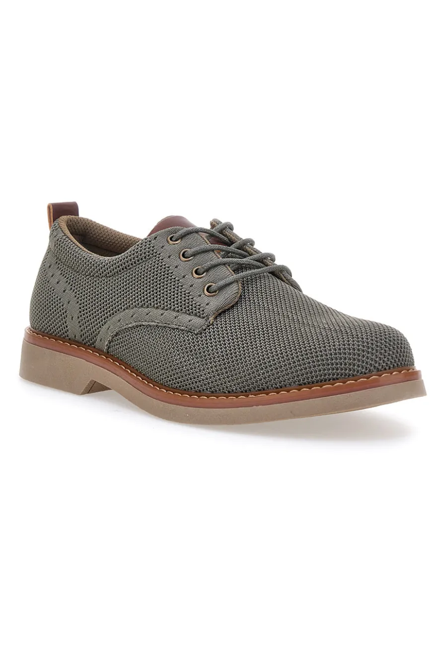 Scarpe stringate verdi Longford 6Y99891