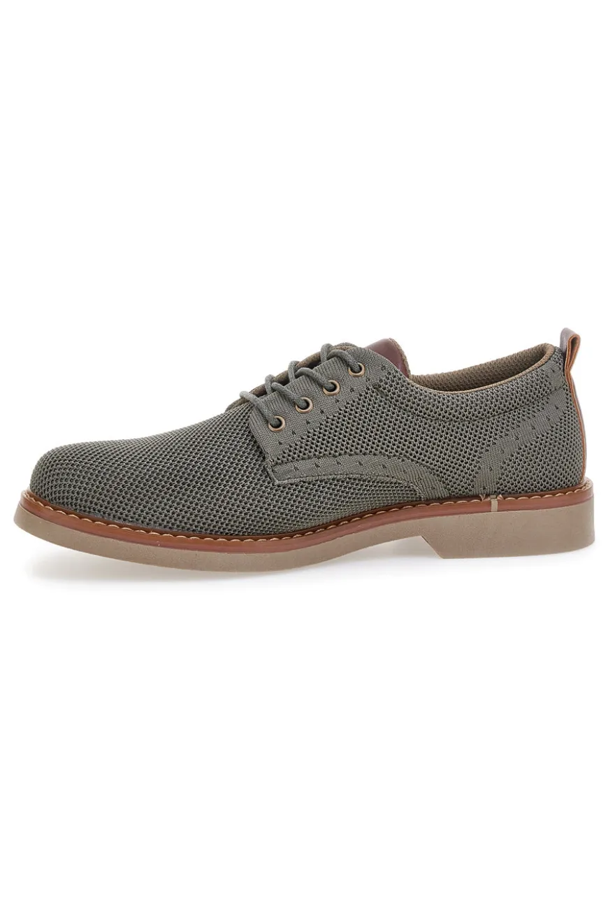 Scarpe stringate verdi Longford 6Y99891