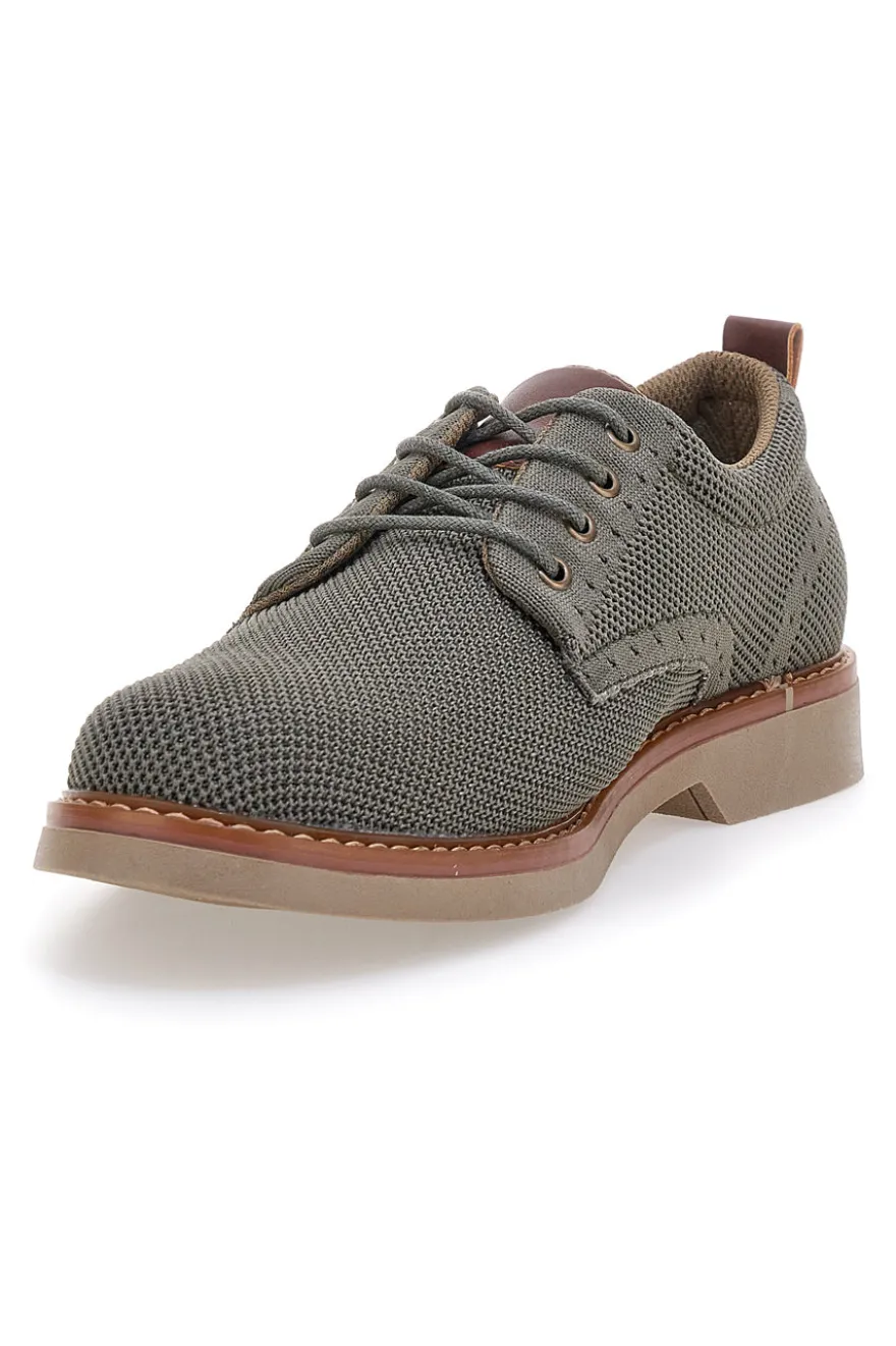 Scarpe stringate verdi Longford 6Y99891