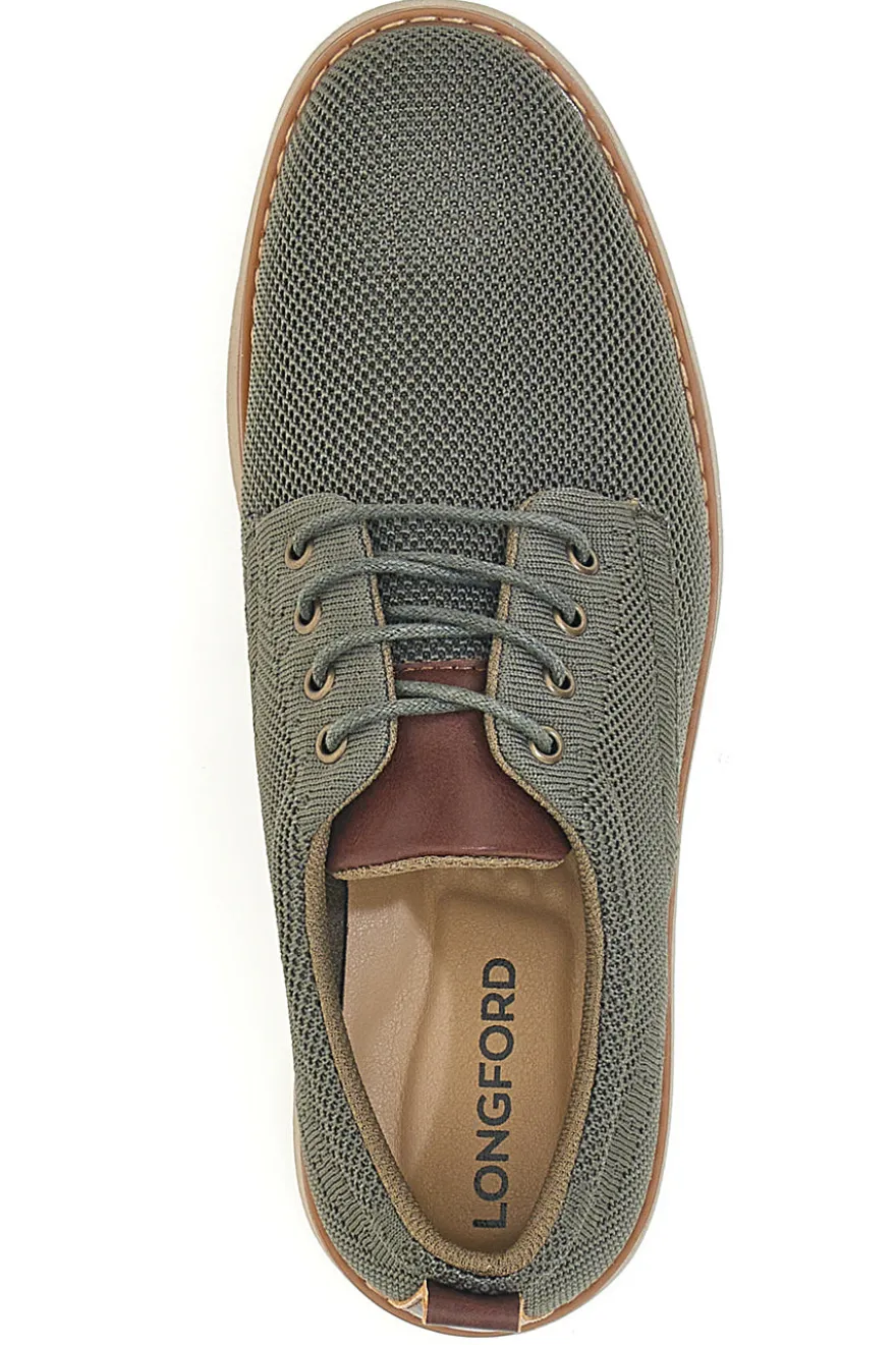 Scarpe stringate verdi Longford 6Y99891