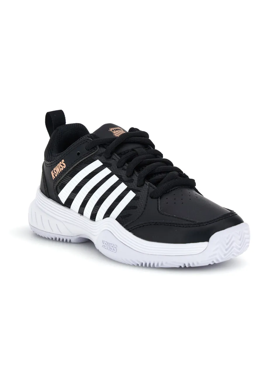 Scarpe tennis nere mesh traspirante suola clay K-swiss Court Express 2 Clay