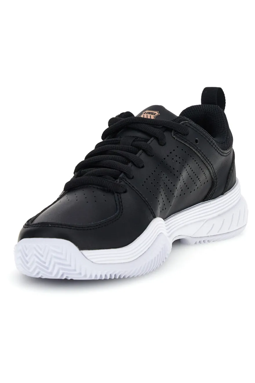 Scarpe tennis nere mesh traspirante suola clay K-swiss Court Express 2 Clay