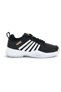 Scarpe tennis nere mesh traspirante suola clay K-swiss Court Express 2 Clay