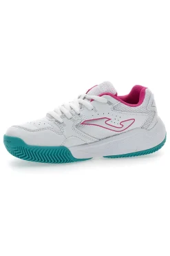 Scarpe tennis padel bianche con dettagli rosa Joma Master 1000 JR 2532