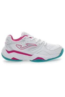 Scarpe tennis padel bianche con dettagli rosa Joma Master 1000 JR 2532