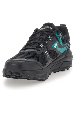 Scarpe trail da uomo nere e turchesi con suola tassellata Joma TKSHOS2691