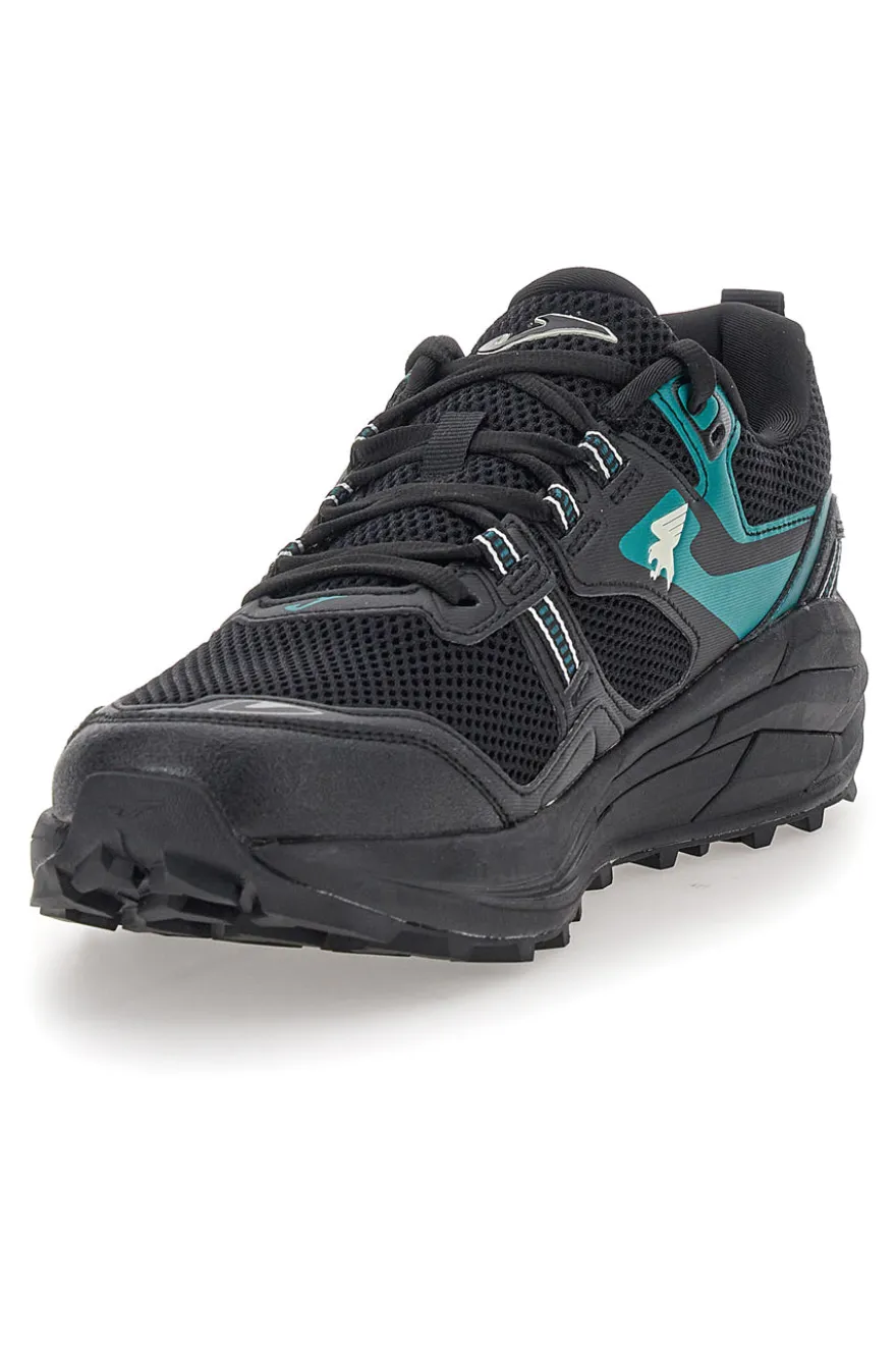 Scarpe trail da uomo nere e turchesi con suola tassellata Joma TKSHOS2691
