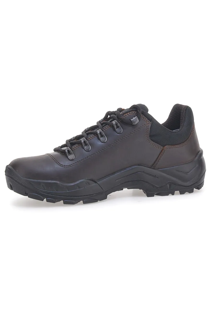 Scarpe trekking basse Marroni impermeabili con suola dentellata Altemberg 368613