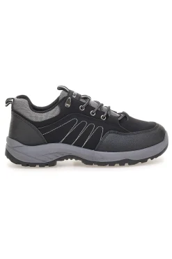 Scarpe trekking nere con suola carrarmato Altemberg GB2047
