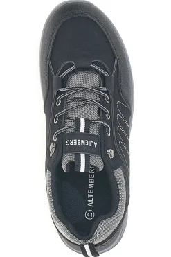 Scarpe trekking nere con suola carrarmato Altemberg GB2047