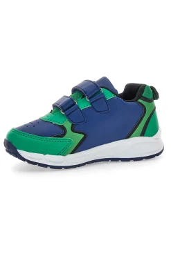 Scarpe verdi con luci e stampa dinosauro Dinosaur S8020167S