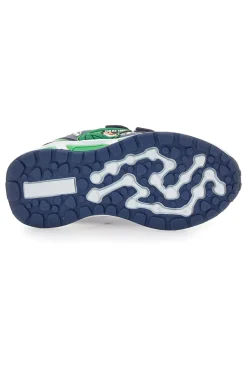 Scarpe verdi con luci e stampa dinosauro Dinosaur S8020167S