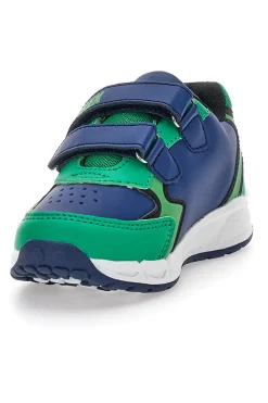 Scarpe verdi con luci e stampa dinosauro Dinosaur S8020167S