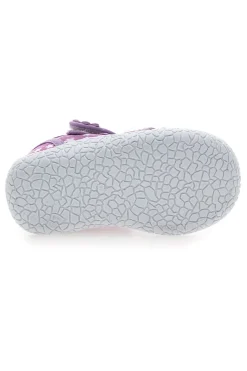 Scarpe viola con doppio strappo Pitt kids PK2876B