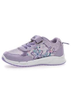 Scarpe viola con luci e strappo Frozen D4310723T10