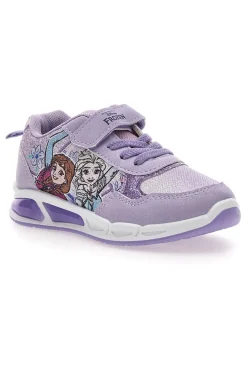 Scarpe viola con luci e strappo Frozen D4310723T10