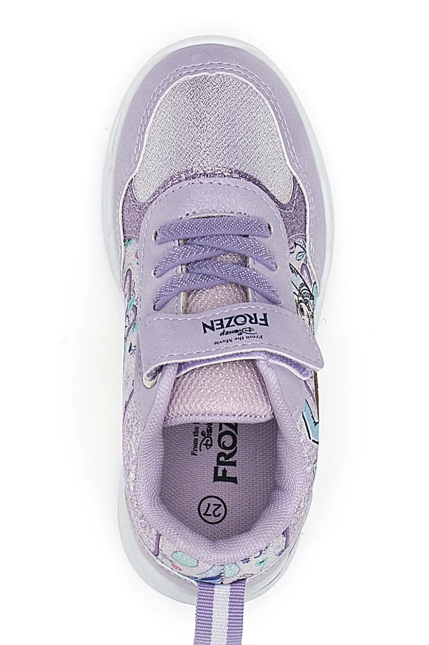 Scarpe viola con luci e strappo Frozen D4310723T10