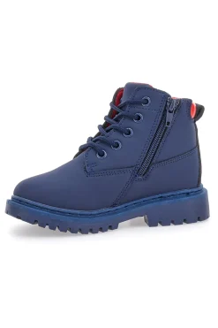 Scarponcini blu con stampa Spiderman e zip laterale Spiderman R1310564S10