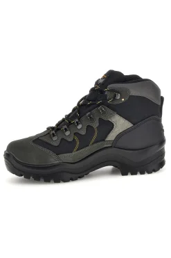 Scarponcini da trekking grigi e neri con support system Track down 10694S12