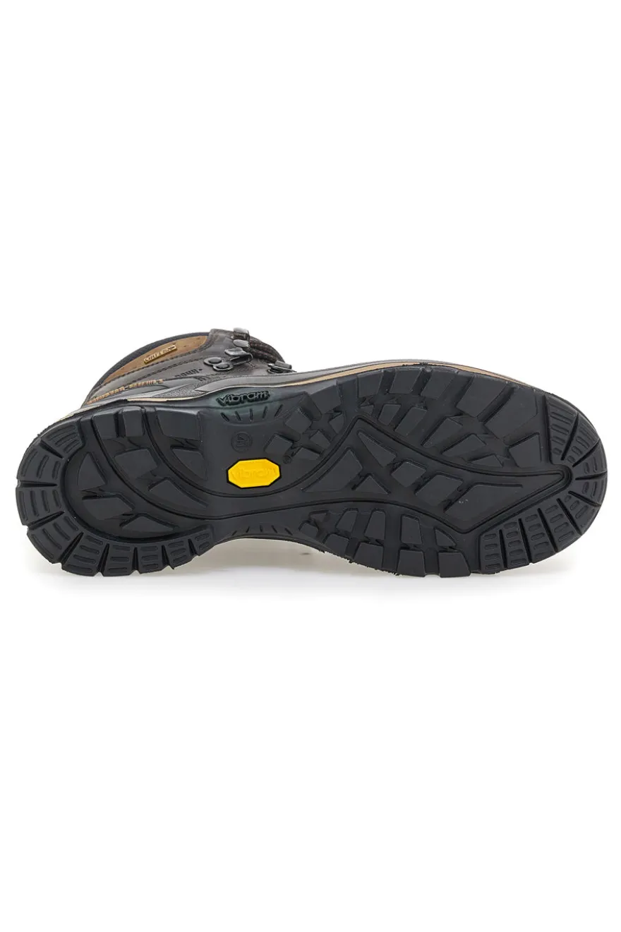 Scarponcini da trekking marroni con suola Vibram Track down 11205P150G