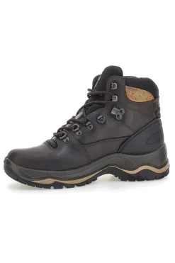 Scarponcini da trekking marroni con suola Vibram Track down 11205P150G