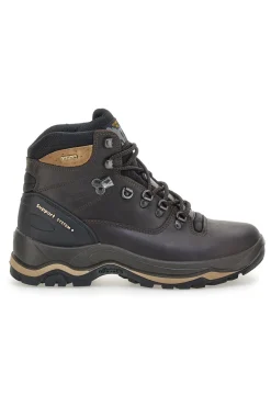 Scarponcini da trekking marroni con suola Vibram Track down 11205P150G
