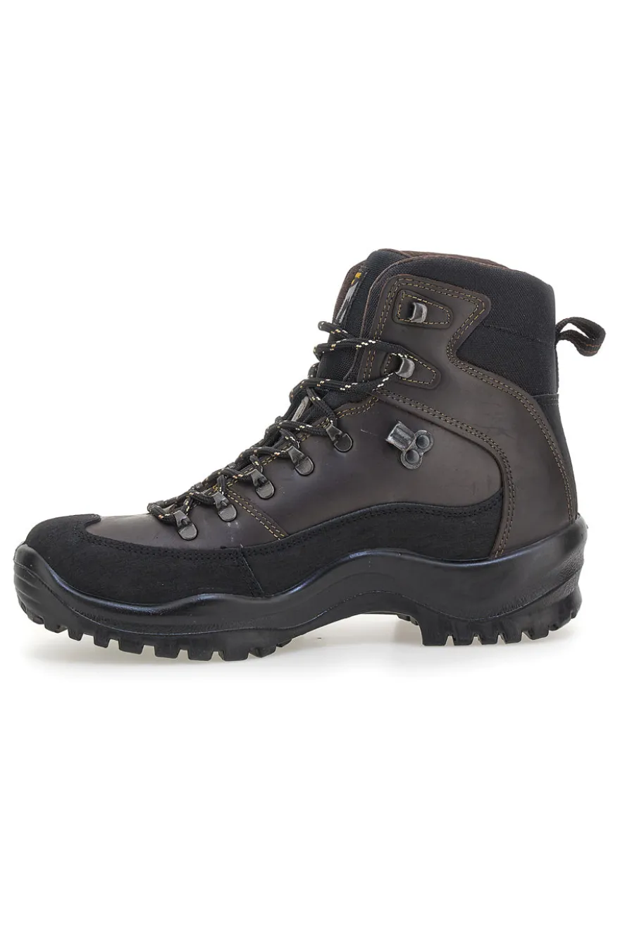 Scarponcini da trekking neri e marroni waterproof Track down 10674D181