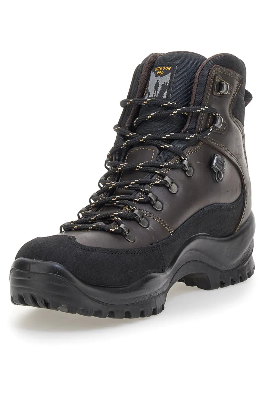 Scarponcini da trekking neri e marroni waterproof Track down 10674D181