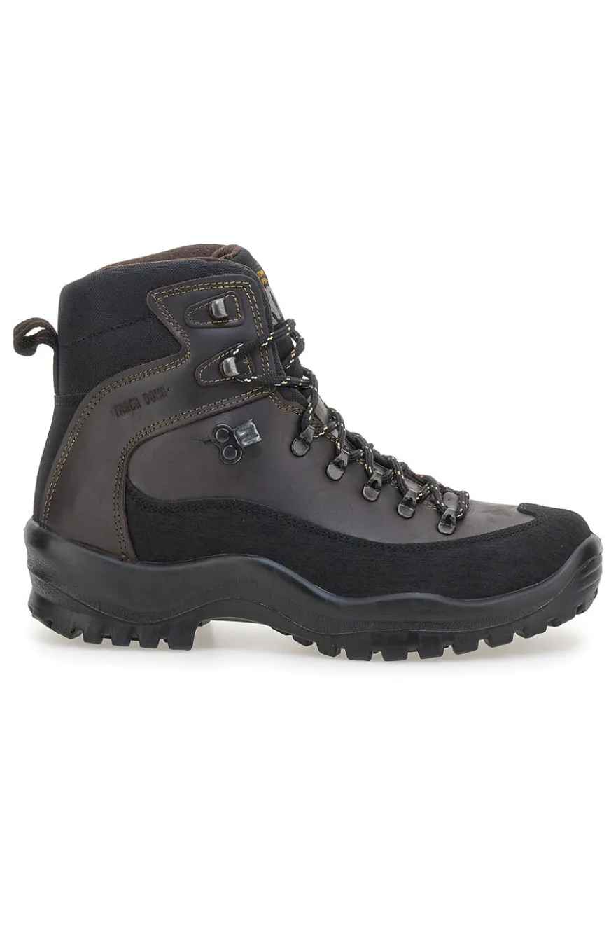 Scarponcini da trekking neri e marroni waterproof Track down 10674D181
