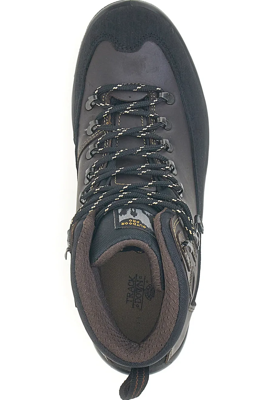 Scarponcini da trekking neri e marroni waterproof Track down 10674D181